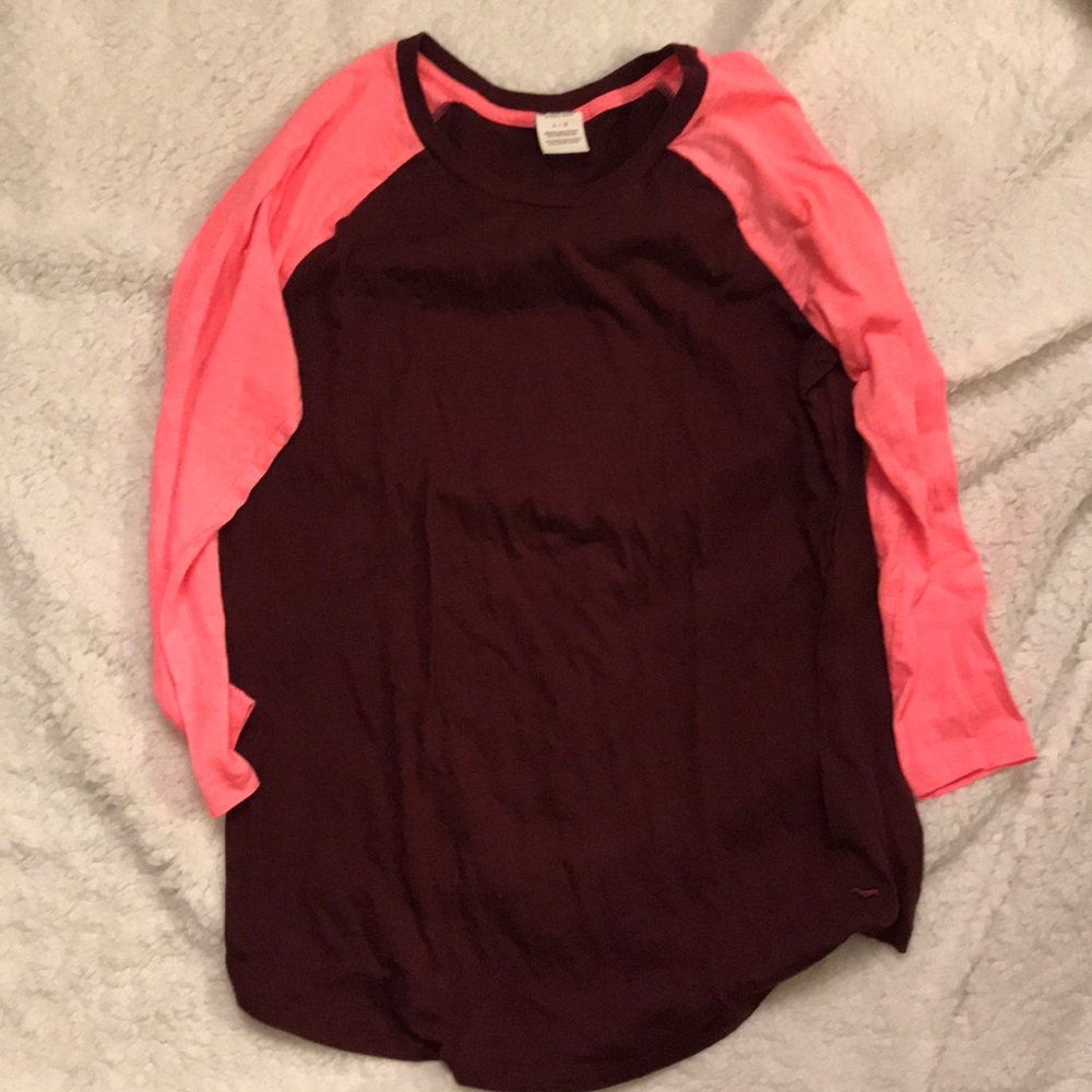Pink gently worn like new long sleeve shirt